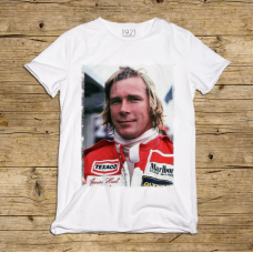 Tričko James Hunt Face